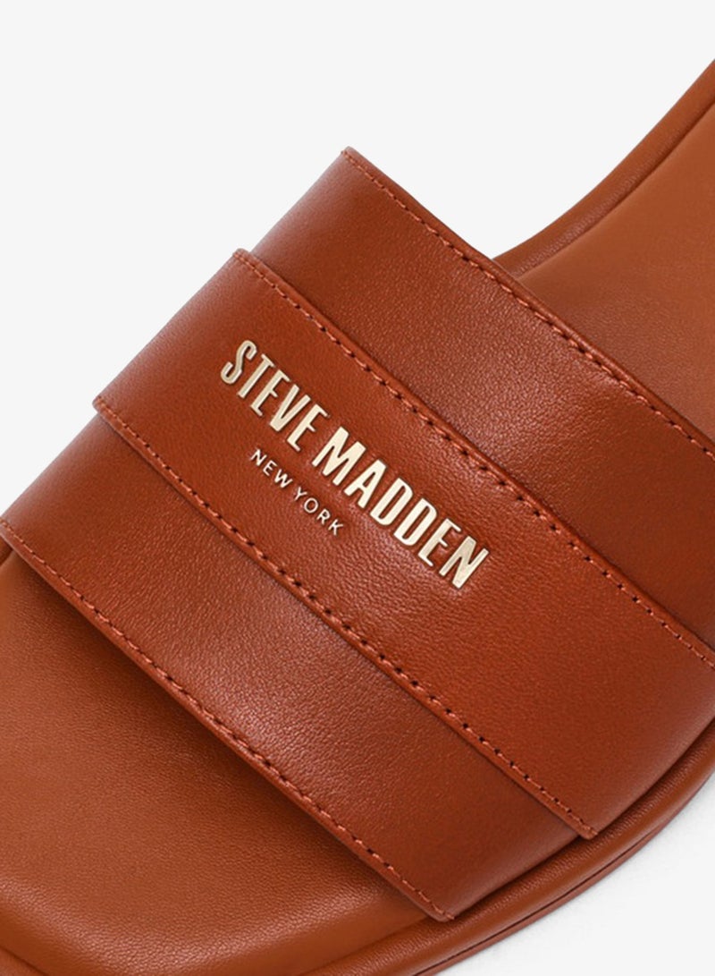 ستيف مادن صنادل مسطحة من جلد النابا - Image 3